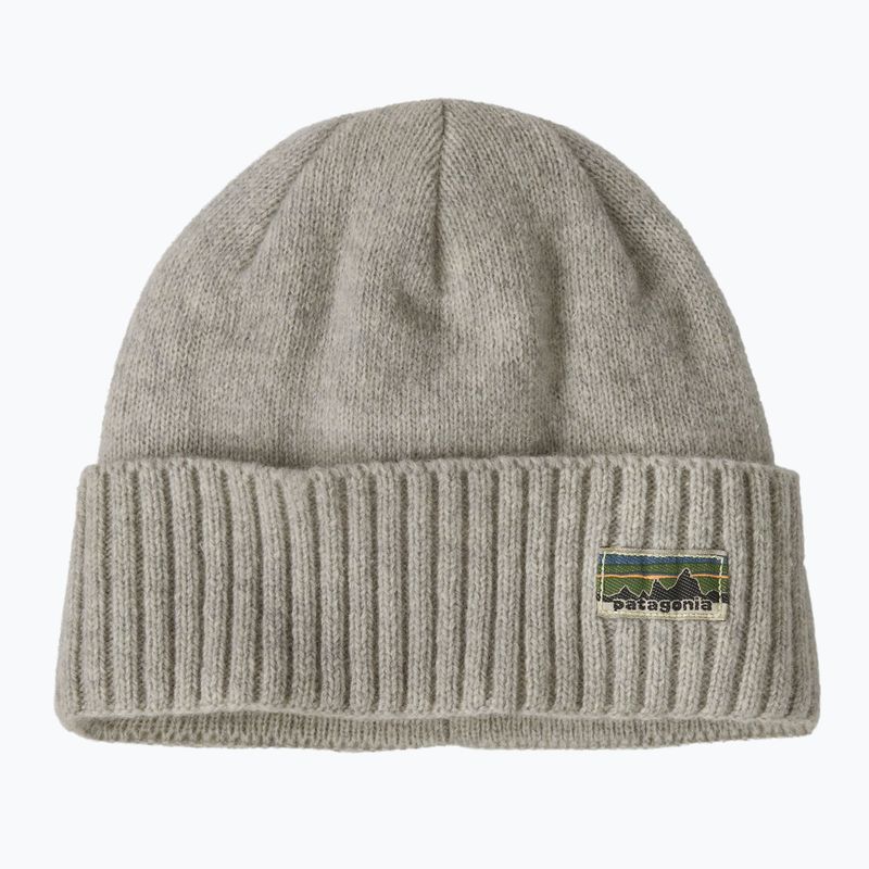 Шапка Patagonia Brodeo Beanie og legacy label/crisp grey