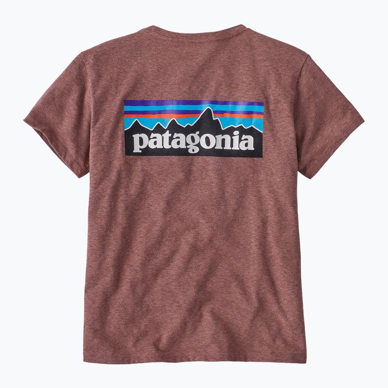 Футболка жіноча Patagonia P-6 Logo Responsibili-Tee dulse mauve 2