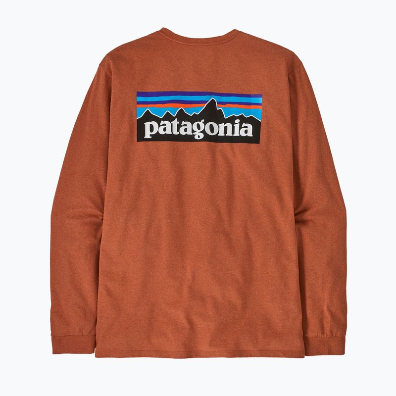 Кофта чоловіча Patagonia P-6 Logo Responsibili redtail rust