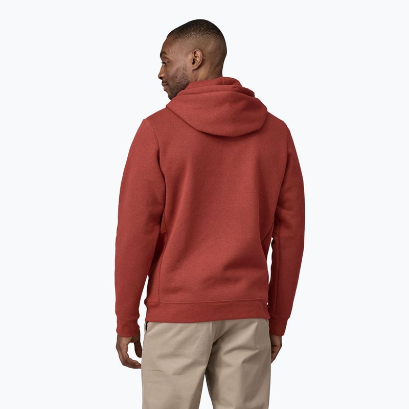 Кофта чоловіча Patagonia '73 Skyline Uprisal Hoody burnished red 2