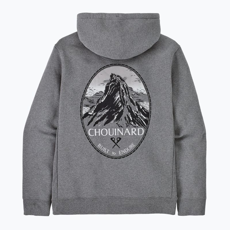 Кофта чоловіча Patagonia Chouinard Crest Uprisal Hoody gravel heather 2