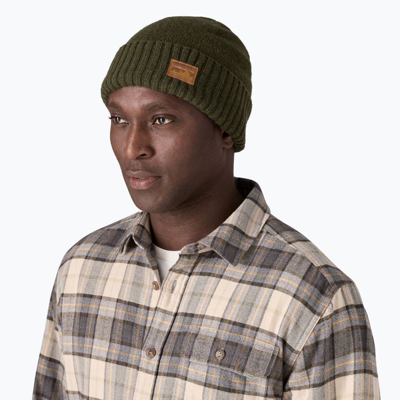 Шапка Patagonia Brodeo Beanie 73 skyline/pine needle green 2