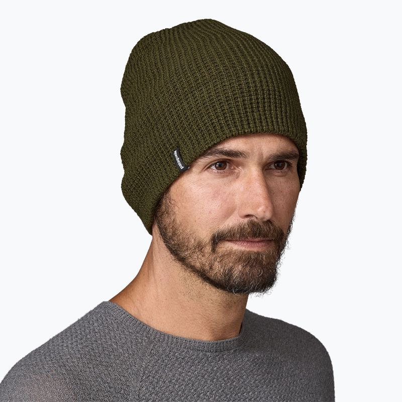 Шапка зимова Patagonia Snowdrifter pine needle green 4