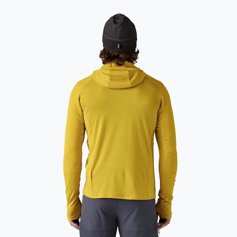 Чоловіча софтшелл куртка Patagonia R1 Hybrid Pullover Hoodie з капюшоном, комплект зелений 2