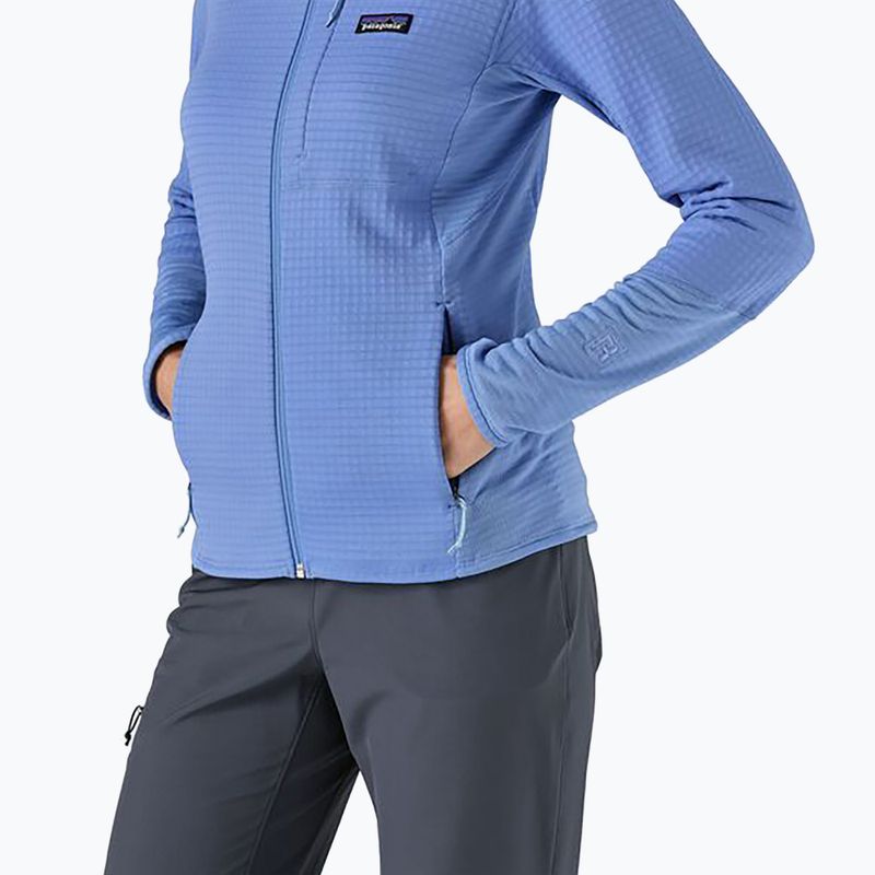 Куртка софтшел жіноча Patagonia R1 Hybrid abundant blue 5
