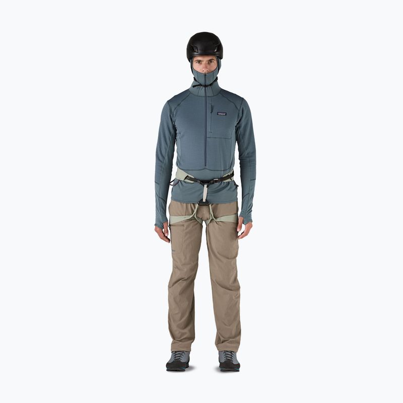 Чоловіча куртка Patagonia R1 Hybrid Pullover Softshell Jacket утилітарна синя 2