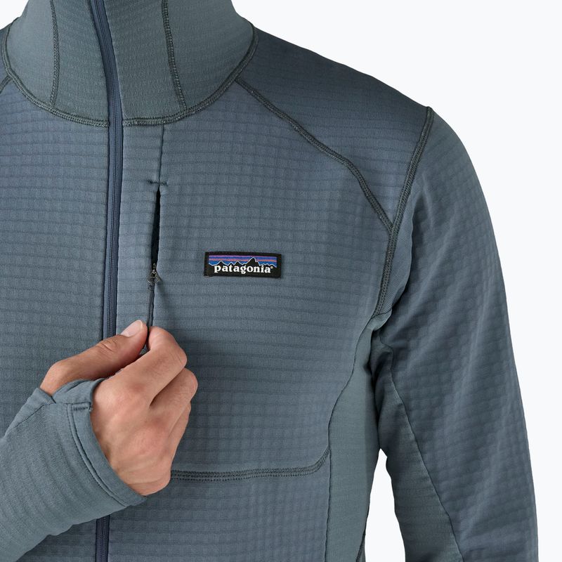 Чоловіча куртка Patagonia R1 Hybrid Pullover Softshell Jacket утилітарна синя 7