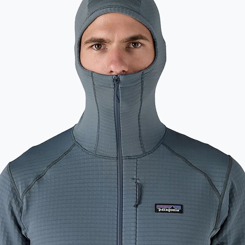 Чоловіча куртка Patagonia R1 Hybrid Pullover Softshell Jacket утилітарна синя 4