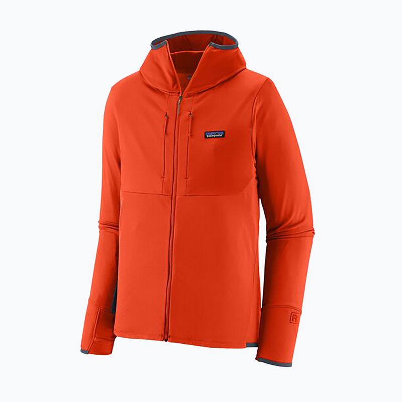 Кофта трекінгова чоловіча Patagonia R1 Thermal Full Zip Hoody pollinator orange