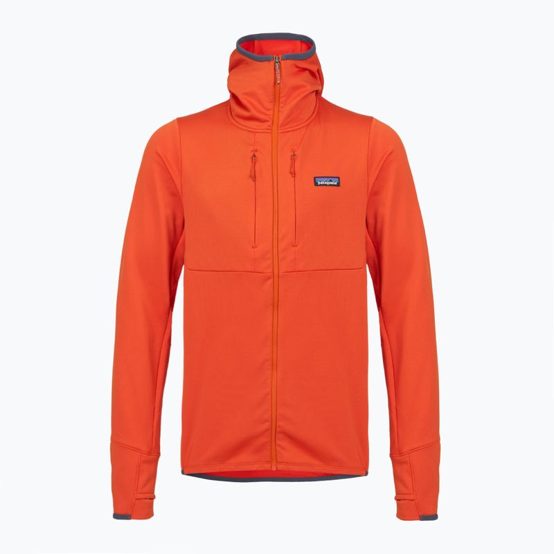 Кофта трекінгова чоловіча Patagonia R1 Thermal Full Zip Hoody pollinator orange