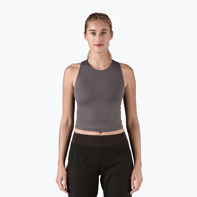 Футболка трекінгова жіноча Patagonia Reversible Tank wetland blue 4