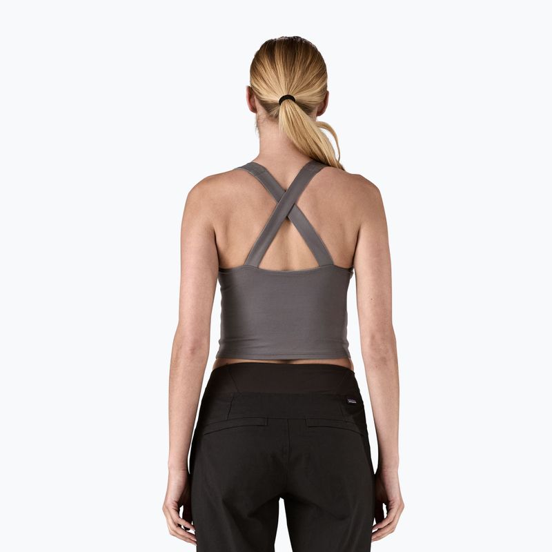 Футболка трекінгова жіноча Patagonia Reversible Tank wetland blue 5