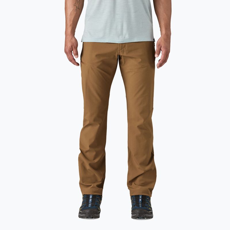 Штани трекінгові чоловічі Patagonia Terravia Trail Regular coriander brown