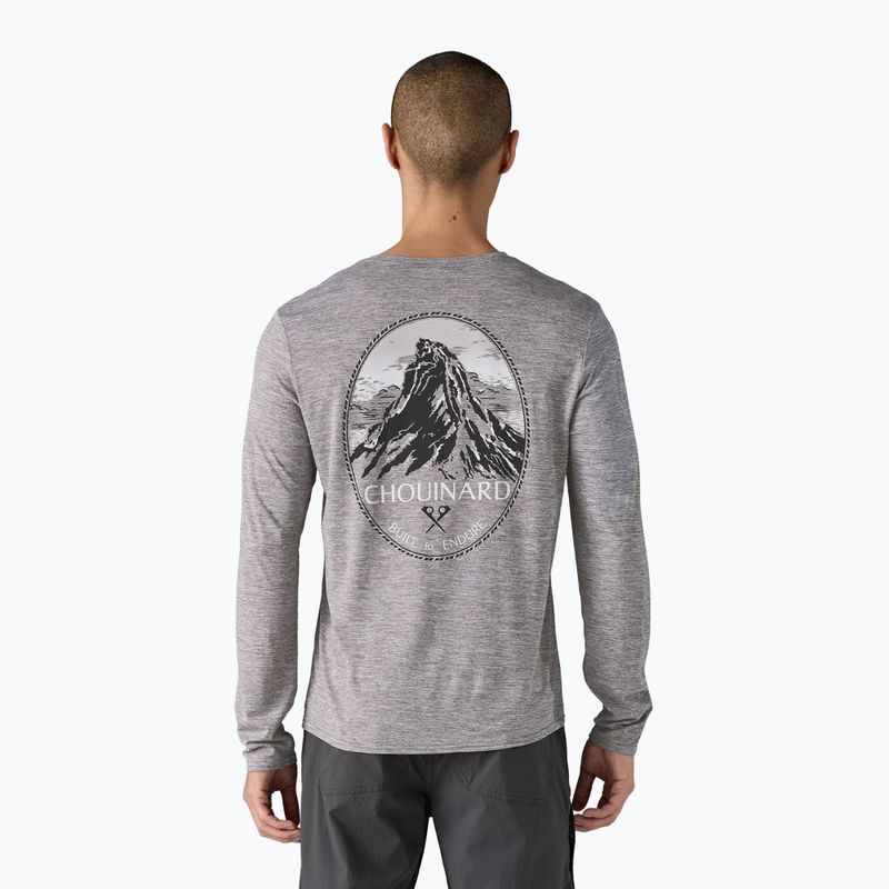 Лонгслів чоловічий Patagonia Cap Cool Daily Graphic Lands chouinard crest/feather grey 3