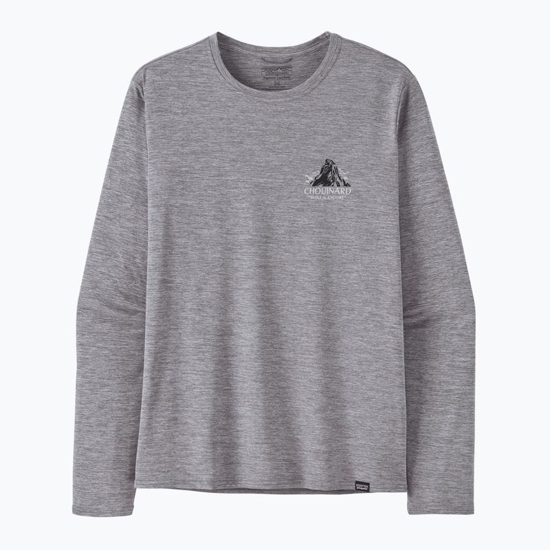 Лонгслів чоловічий Patagonia Cap Cool Daily Graphic Lands chouinard crest/feather grey 4