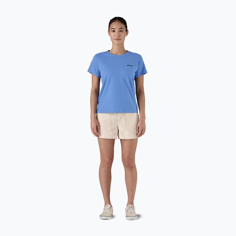 Футболка жіноча Patagonia P-6 Logo Responsibili-Tee abundant blue 8
