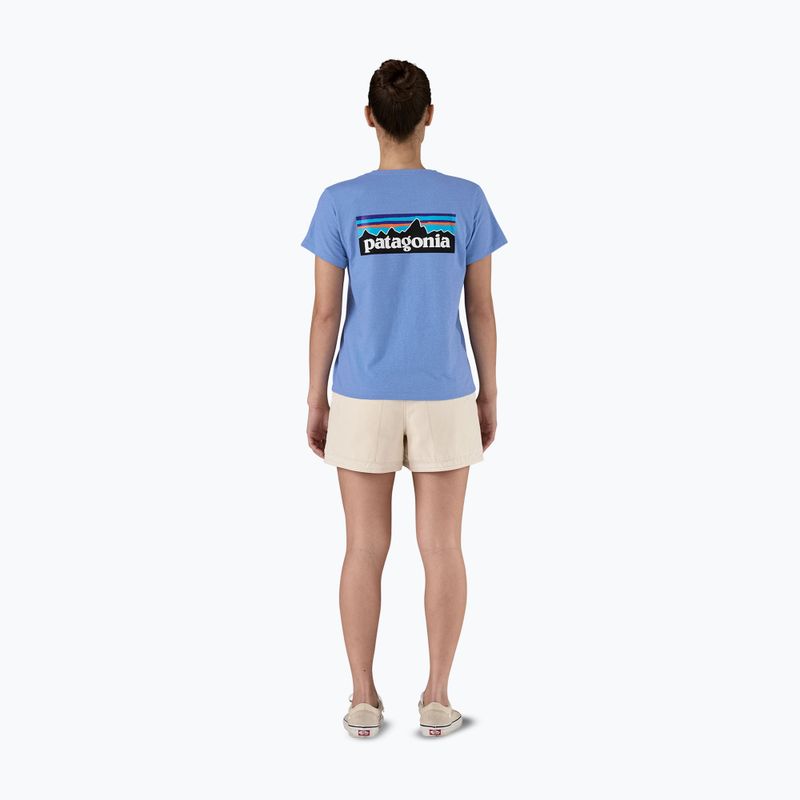 Футболка жіноча Patagonia P-6 Logo Responsibili-Tee abundant blue 9