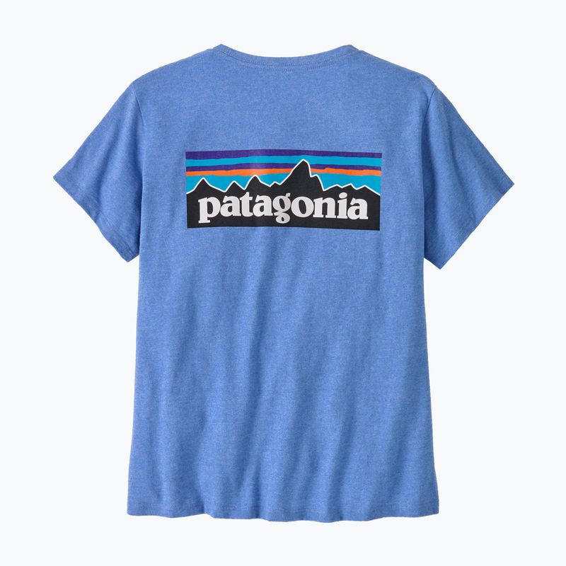 Футболка жіноча Patagonia P-6 Logo Responsibili-Tee abundant blue 5