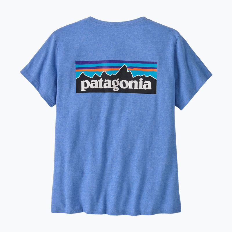 Футболка жіноча Patagonia P-6 Logo Responsibili-Tee abundant blue 11