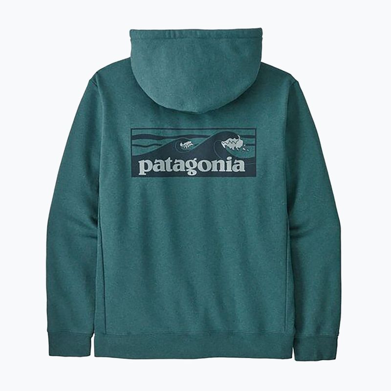 Кофта Patagonia Boardshort Logo Uprisal Hoody wetland blue 4