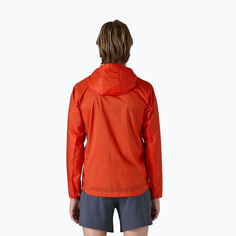 Куртка вітровка чоловіча Patagonia Houdini pollinator orange 2