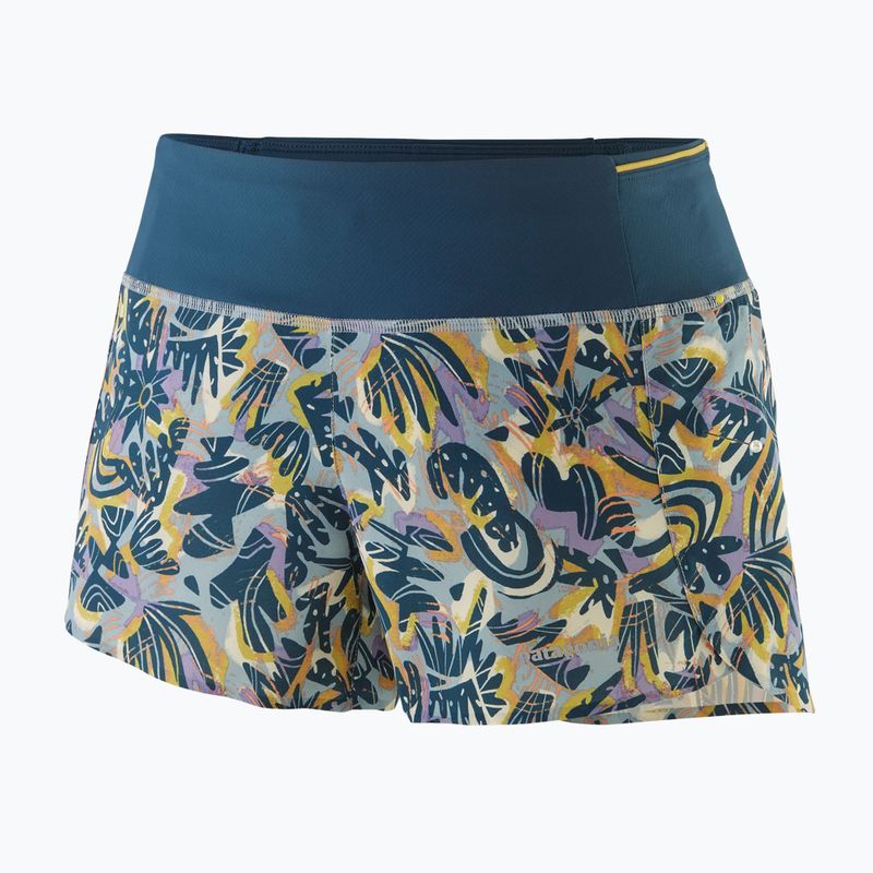 Шорти жіночі Patagonia Strider Pro 3 1/2" wild botanist/thermal blue 3