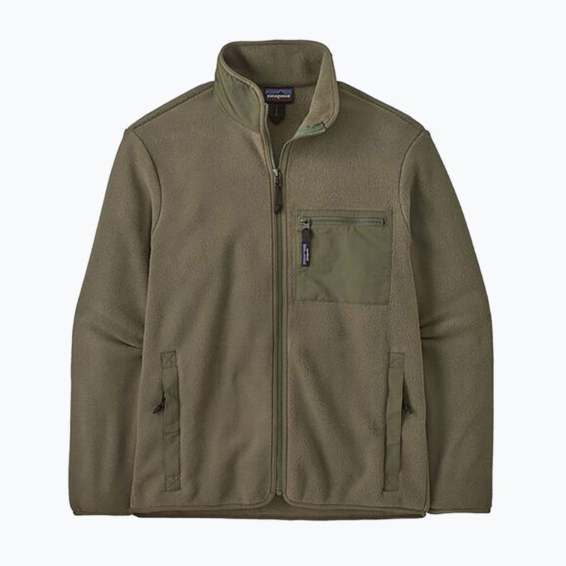 Кофта флісова чоловіча Patagonia Synch basin green 3