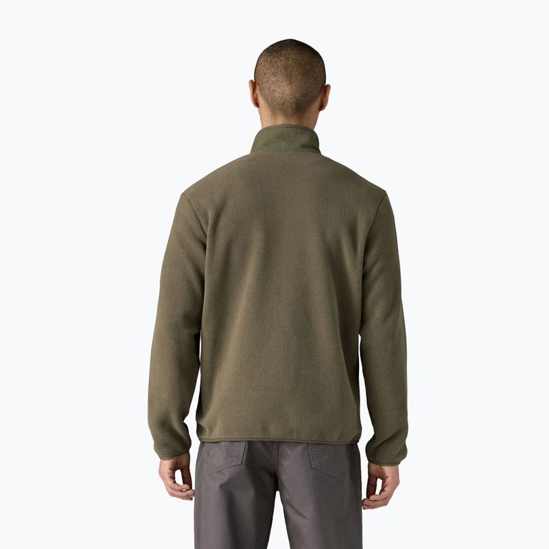 Кофта флісова чоловіча Patagonia Synch basin green 2