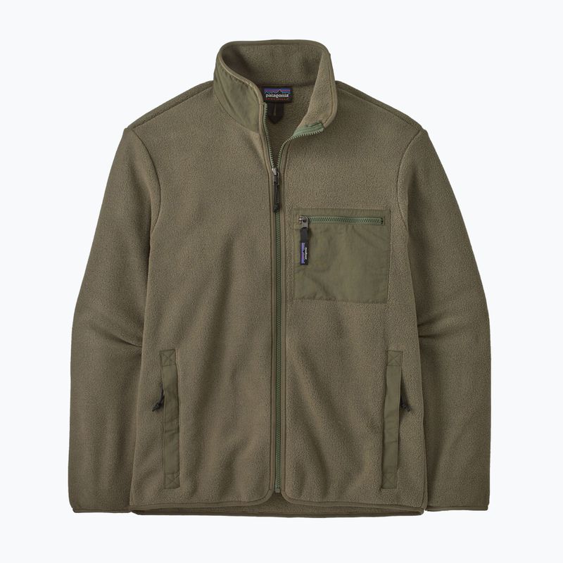 Кофта флісова чоловіча Patagonia Synch basin green 3