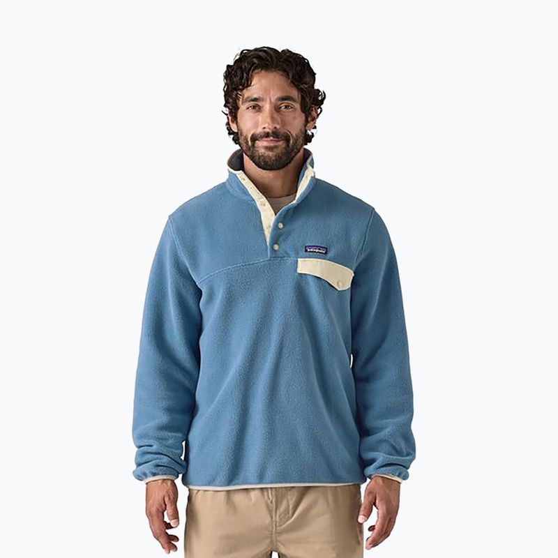 Кофта трекінгова чоловіча Patagonia LW Synch Snap-T P/O still blue