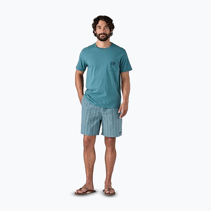 Шорти чоловічі Patagonia Baggies Longs 7" kaleidoscope/still blue 2