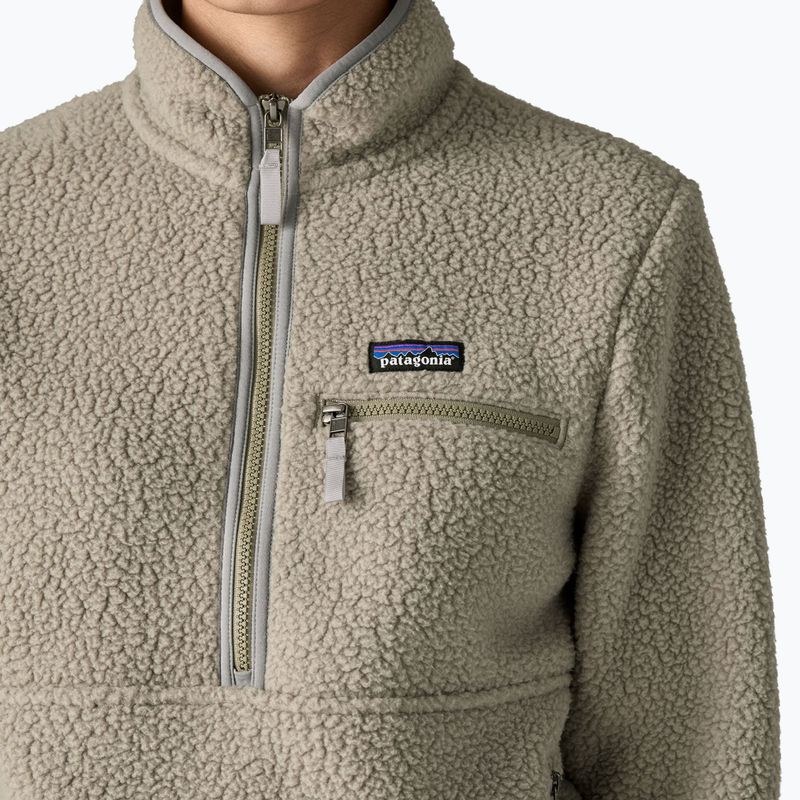 Кофта флісова жіноча Patagonia Retro Pile Marsupial river rock green 10