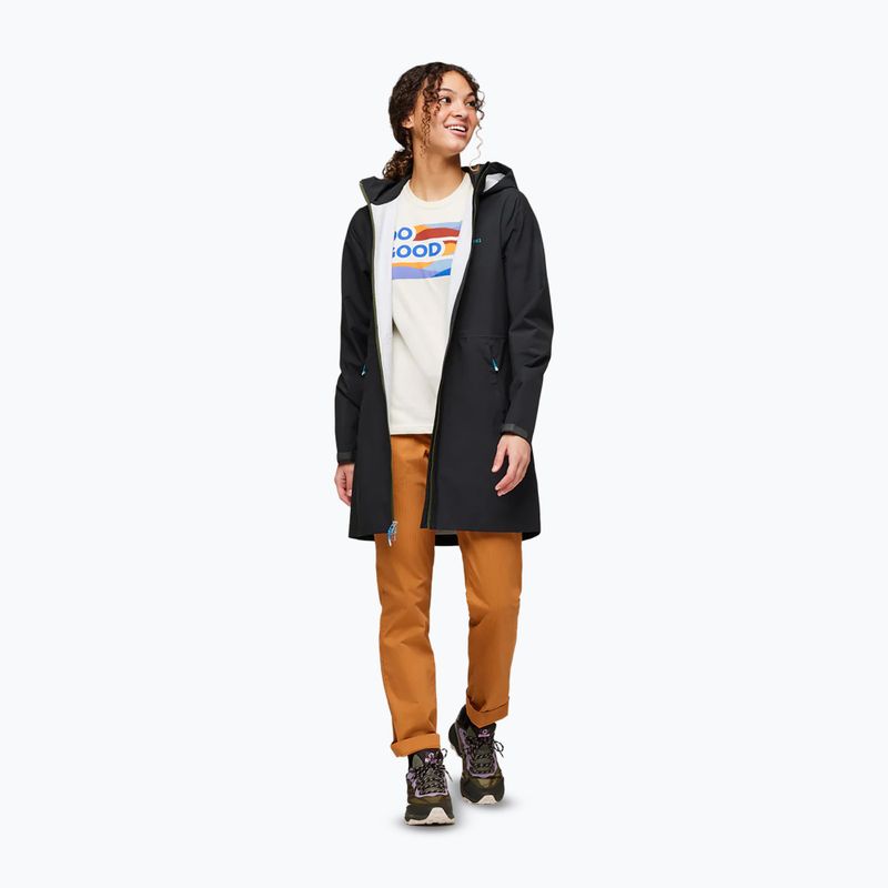 Куртка-дощовик жіноча Cotopaxi Cielo Rain Trench black 2