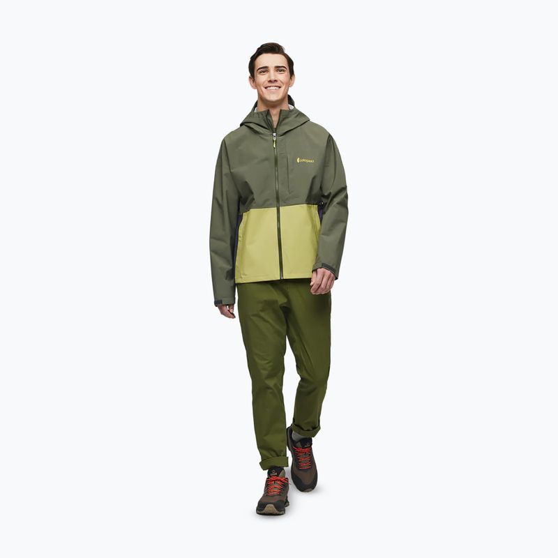 Куртка-дощовик Cotopaxi Cielo Rain Jacket fatigue/lemongrass 2