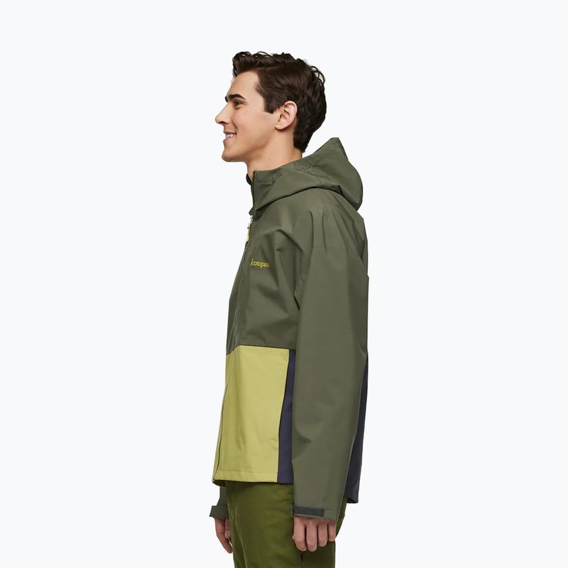 Куртка-дощовик Cotopaxi Cielo Rain Jacket fatigue/lemongrass 4