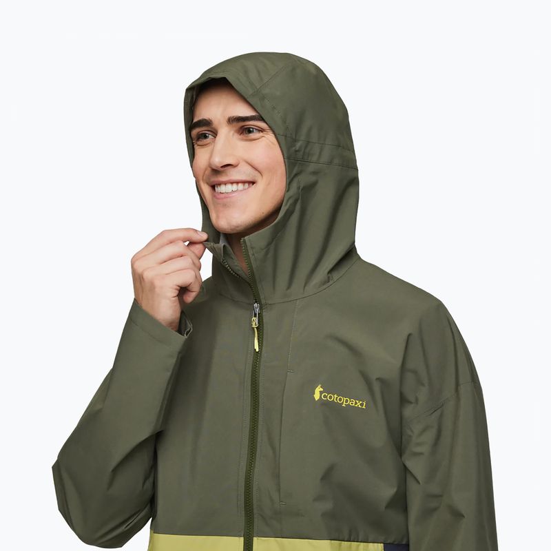 Куртка-дощовик Cotopaxi Cielo Rain Jacket fatigue/lemongrass 5