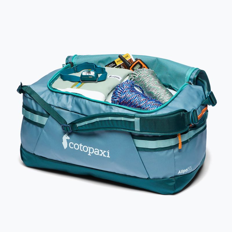 Сумка дорожня Cotopaxi Allpa Duffel 55 л blue spruce/abyss 6