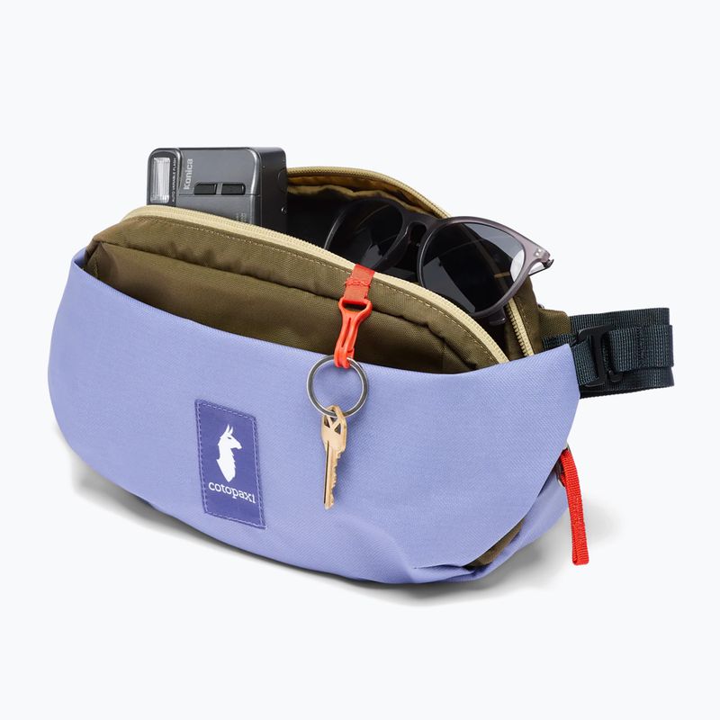 Сумка-бананка Cotopaxi Coso 2L Hip Pack blue smoke/live oak 4