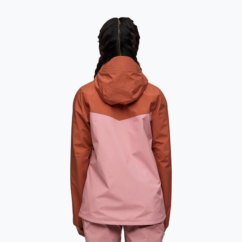 Куртка-дощовик жіноча Cotopaxi Impermeo 3L Hooded Shell faded brick/rose 3