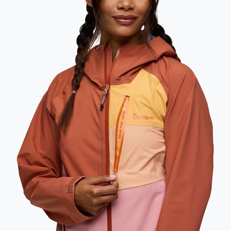 Куртка-дощовик жіноча Cotopaxi Impermeo 3L Hooded Shell faded brick/rose 6