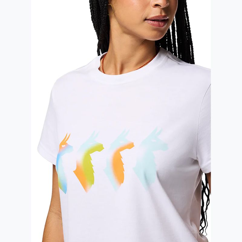 Футболка жіноча Cotopaxi Cuatro Bitmap white 4