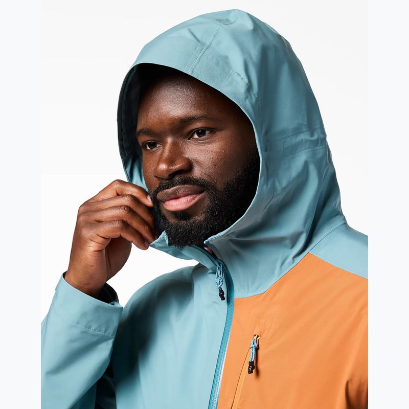 Куртка софтшелл чоловіча Cotopaxi Impermeo 3L Hooded Shell everglade and steel blue 3