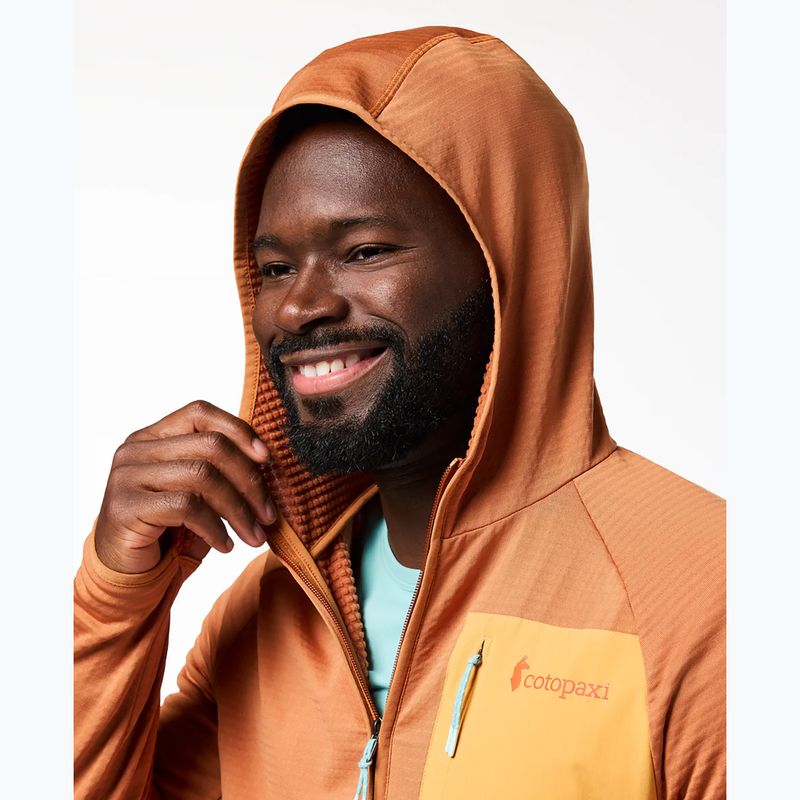 Кофта трекінгова чоловіча  Cotopaxi Otero Fleece Full-Zip Hooded whiskey 5