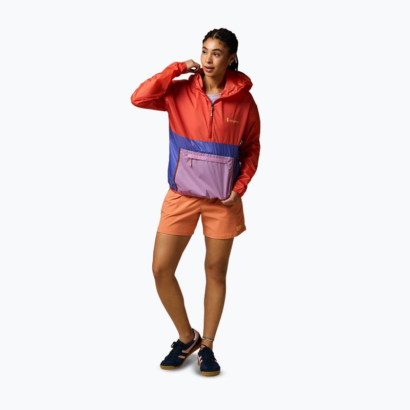 Куртка вітрозахисна жіноча Cotopaxi Teca Half-Zip Windbreaker smell the begonias 2
