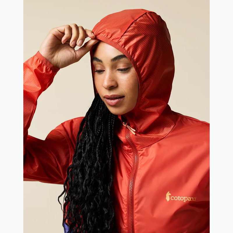 Куртка вітрозахисна жіноча Cotopaxi Teca Half-Zip Windbreaker smell the begonias 4