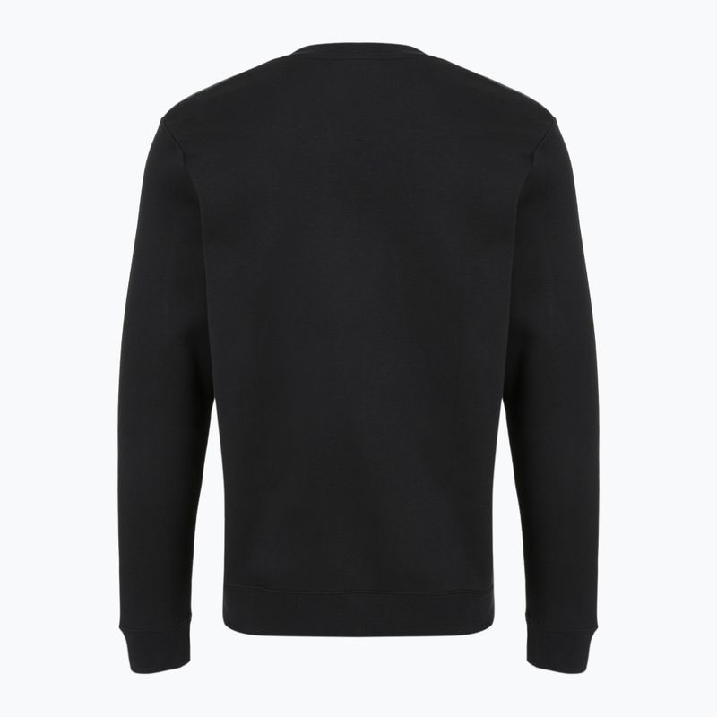 Кофта чоловіча Nike Sportswear Fleece Crew black/iron grey 2