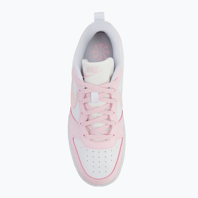 Кросівки Nike Court Borough Low Recraft white/pink foam 5