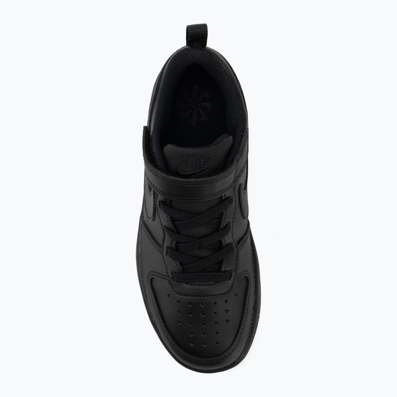 Кросівки дитячі Nike Court Borough Low Recraft black/black/black 5