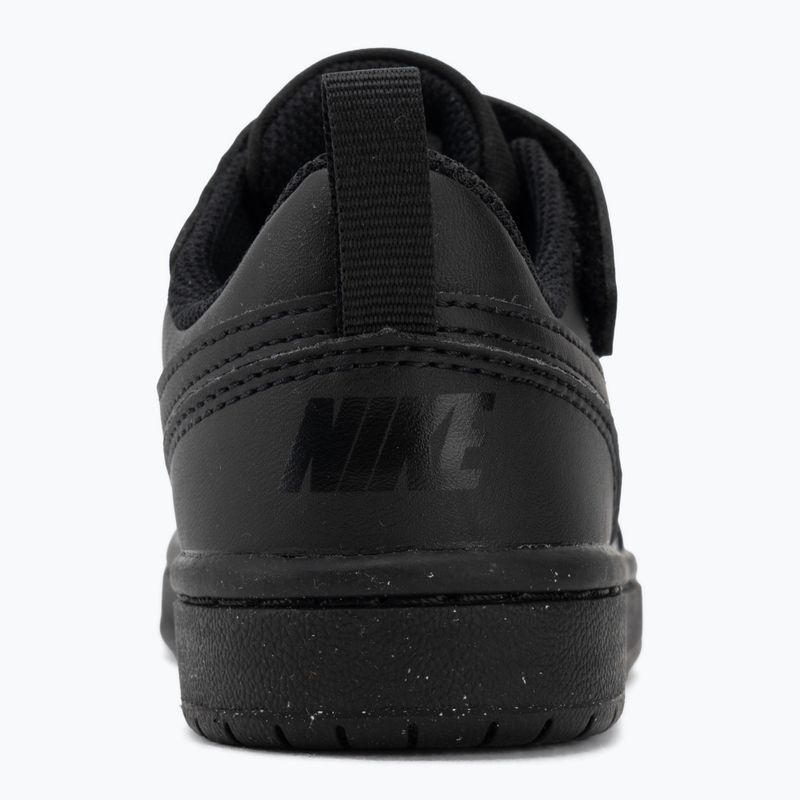Кросівки дитячі Nike Court Borough Low Recraft black/black/black 6