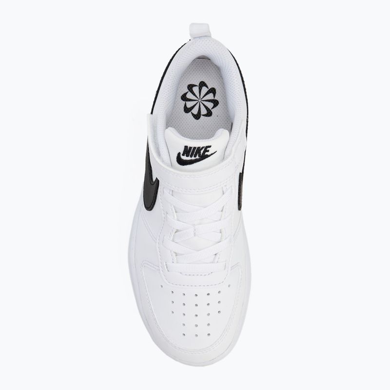 Кросівки дитячі Nike Court Borough Low Recraft white/black 5